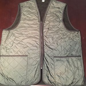 Barbour  2xl green vest - great shape